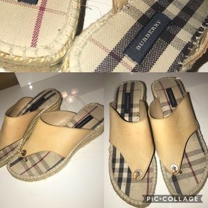 Burberry Sandals!!